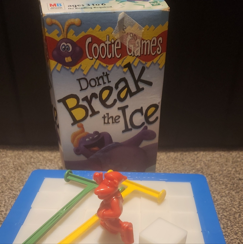 Don't Break the Ice Cootie Games - Blue & White Family Game